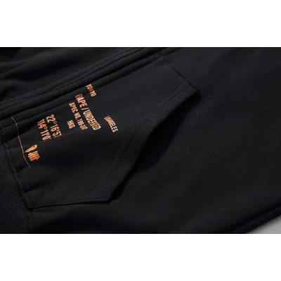 Худи Bape Star In Circle "Black/Orange" фото № 7