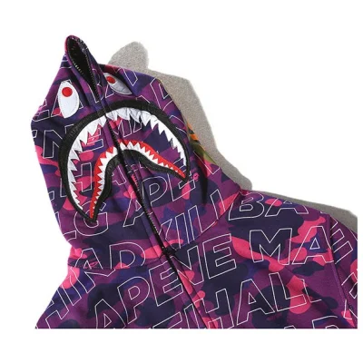 Худи Bape WGM "Violet" фото № 3