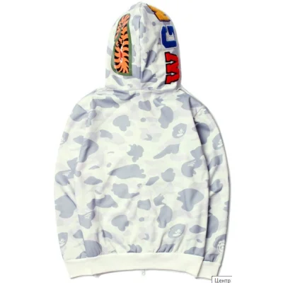 Худи Bape Khaki WGM "White" фото № 2 Худи Bape Khaki WGM "White" фото № 2
