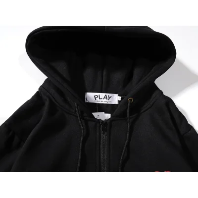 Худи CDG PLAY Red Hearts With Eyes "Black" фото № 4 Худи CDG PLAY Red Hearts With Eyes "Black" фото № 4