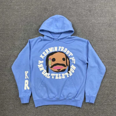 Худи CPFM Kerwin Frost "Blue" фото № 2 Худи CPFM Kerwin Frost "Blue" фото № 2