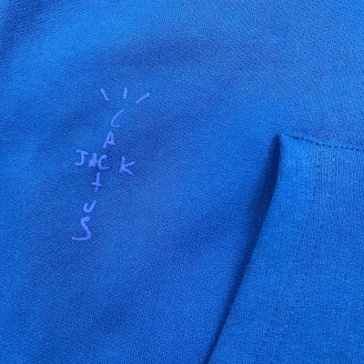 Худи Cactus Jack McDonald's In Big Circle "Blue" фото № 4