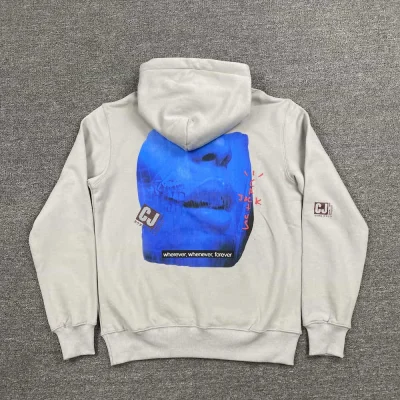 Худи Cactus Jack Wherever, Whenever, Forever "Gray" фото № 4 Худи Cactus Jack Wherever, Whenever, Forever "Gray" фото № 4