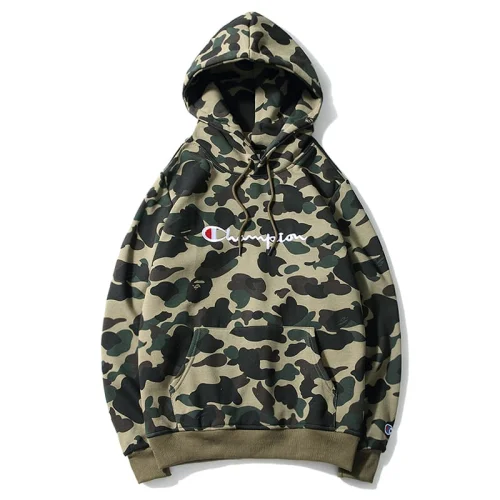 Худи Champion Bape "Green"