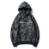 Худи Champion Bape "Grey"