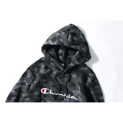 Худи Champion Bape "Grey" фото № 2 Худи Champion Bape "Grey" фото № 2