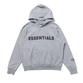 Худи Fear Of God Essentials Logo "Gray"