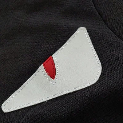 Худи Fendi Big Eyes "Black" фото № 4