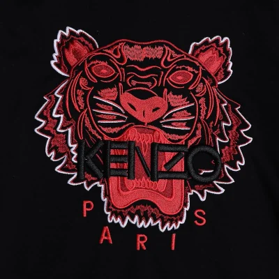Худи Kenzo Tiger Paris Black Logo "Black" фото № 3
