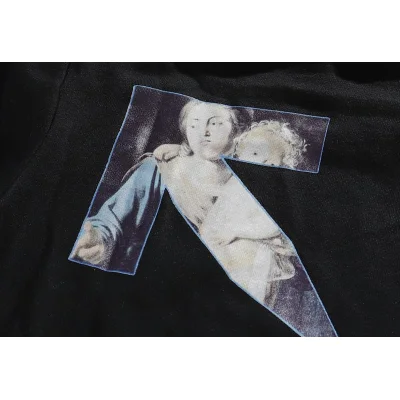 Худи Off White Religious Oil Painting "Black" фото № 5