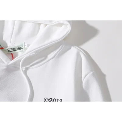 Худи Off White Building Ruins "White" фото № 6