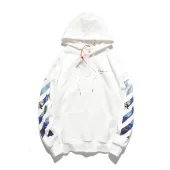 Худи Off White Portrait Oil Painting "White"