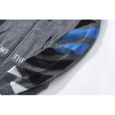 Худи из мохера Off White Style Street "Gray" фото № 5 Худи из мохера Off White Style Street "Gray" фото № 5