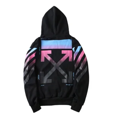 Худи OFF WHITE Gradient Arrows "Black" фото № 2