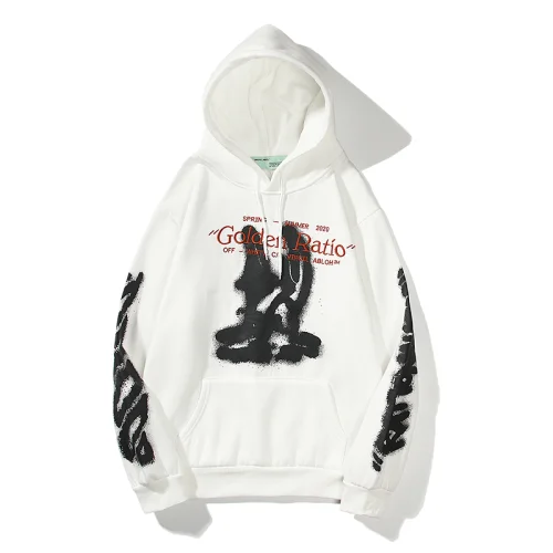 Худи Off White Golden Ratio "White"