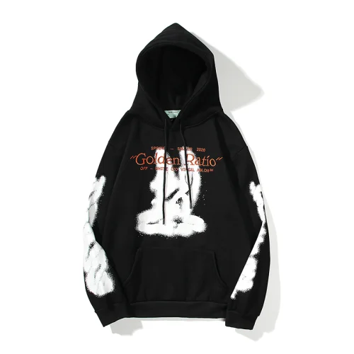 Худи Off White Golden Ratio "Black"