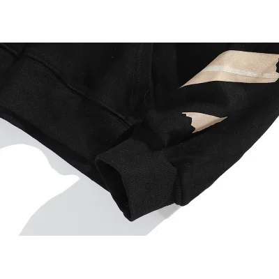 Худи Off White Kraft Tape "Black" фото № 3