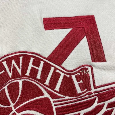 Худи Off White Embroidery Ball "White" фото № 4