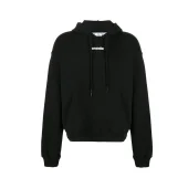 Худи Off White Big Blue Logo "Black"