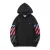 Худи OFF WHITE Gradient Stripes "Black"