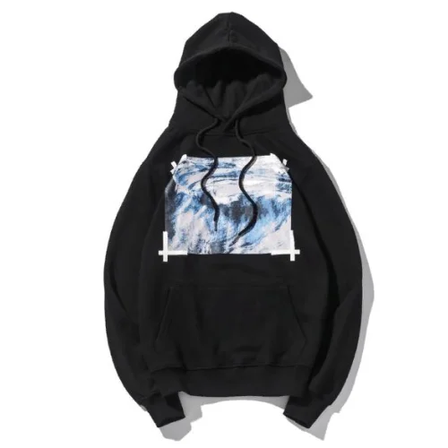 Худи OFF WHITE Abstract Picture "Black"