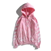 Худи OFF WHITE Snowflakes "Pink"