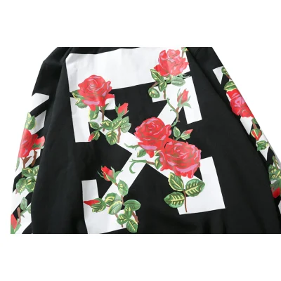 Худи Off White Rose Arrows "Black" фото № 6