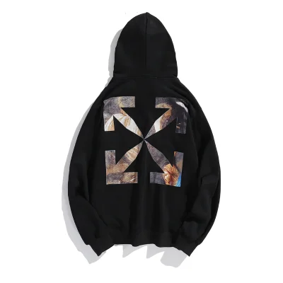 Худи Off White Religious Oil Painting Arrow "Black" фото № 2