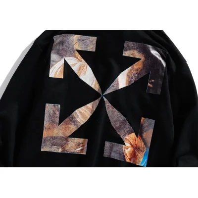 Худи Off White Religious Oil Painting Arrow "Black" фото № 5