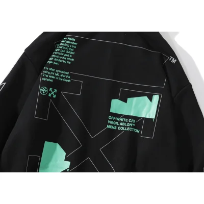 Худи Off White Geometric Building Blocks Square "Black" фото № 5