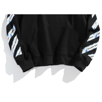 Худи Off White Barcode "Black" фото № 4