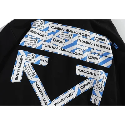 Худи Off White Barcode "Black" фото № 7