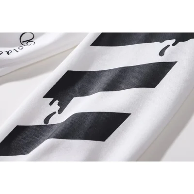 Худи Off White Water Drop Graffiti Arrow "White" фото № 7