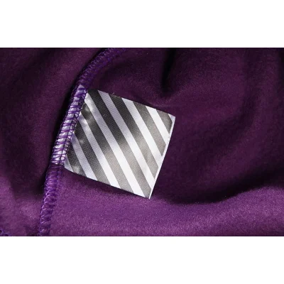 Худи Off White Maple Leaf "Purple" фото № 7