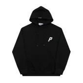 Худи Palace Big P Embroidered "Black"