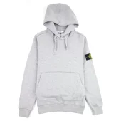 Худи Stone Island Label On Sleeve "Gray"