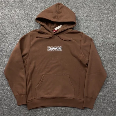 Худи Supreme Bandana Box Logo Hooded "Brown" фото № 2