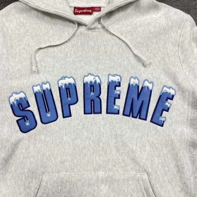 Худи Supreme Brand With Snow "Gray" фото № 7 Худи Supreme Brand With Snow "Gray" фото № 7