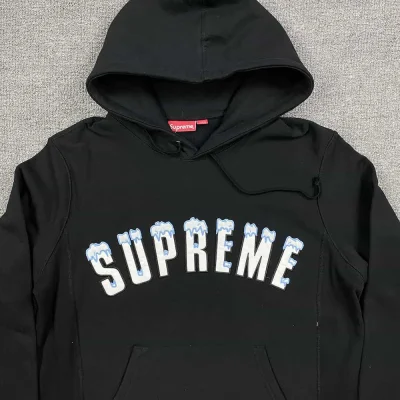Худи Supreme Brand With Snow "Black" фото № 6