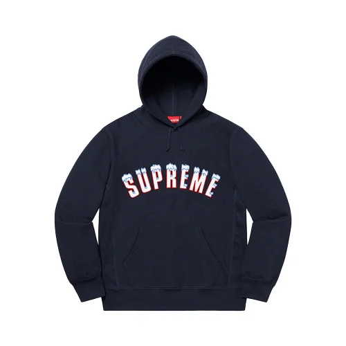 Худи Supreme Brand With Snow "Blue"