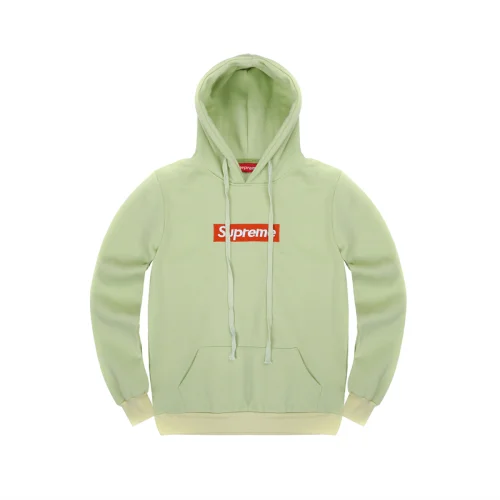 Худи Supreme FW17 Box Logo "Pale Lime"