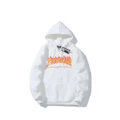 Худи Thrasher Flames "White"