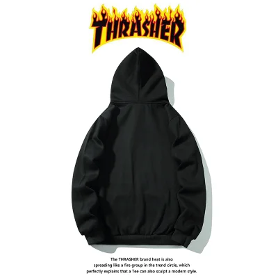 Худи Thrasher Flames "Black" фото № 8 Худи Thrasher Flames "Black" фото № 8