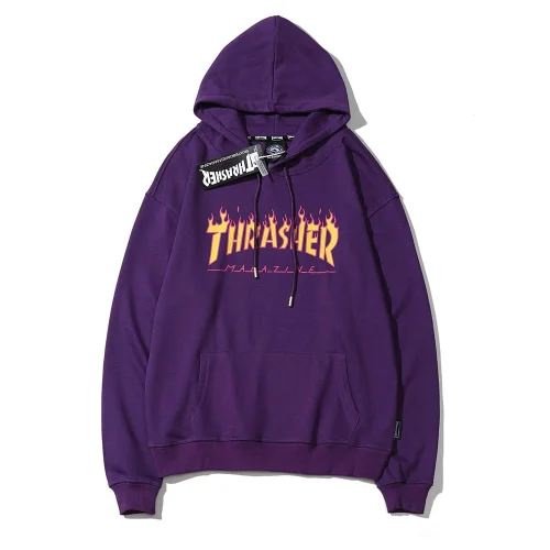 Худи Thrasher Magazine Fire "Blue"