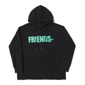 Худи VLONE Friends BIG V "Black 2"