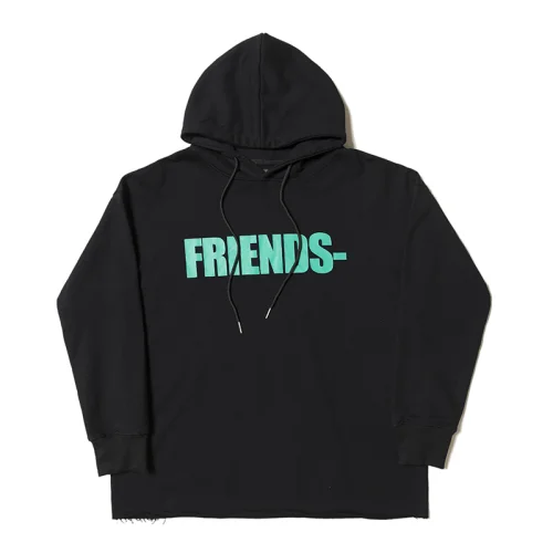 Худи VLONE Friends BIG V "Black"