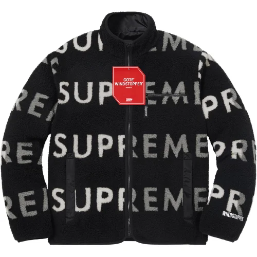 Куртка Supreme Reverse Logo "Black"
