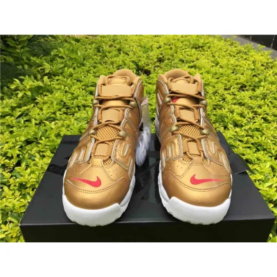 Supreme x Nike Air More Uptempo "Gold" фото № 4
