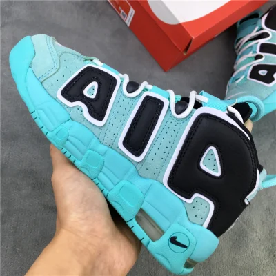 Nike Air More Uptempo Grade School "Light Aqua" фото № 3