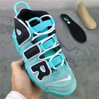 Nike Air More Uptempo Grade School "Light Aqua" фото № 6